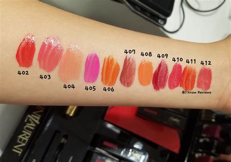 ysl cream lip stain swatches|yves saint laurent lip stain.